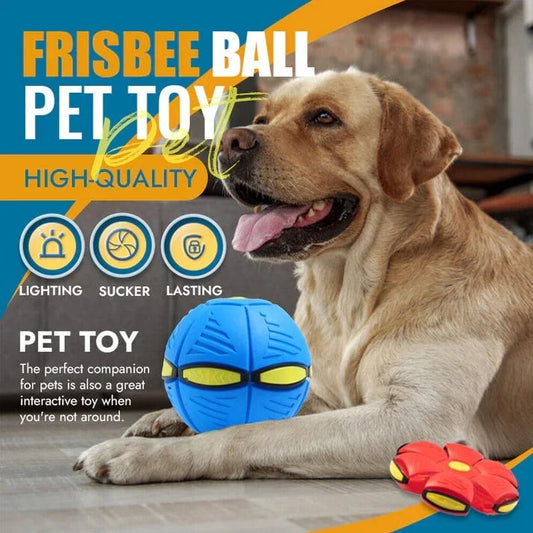 🐾 Dog Toy Flying Saucer Ball