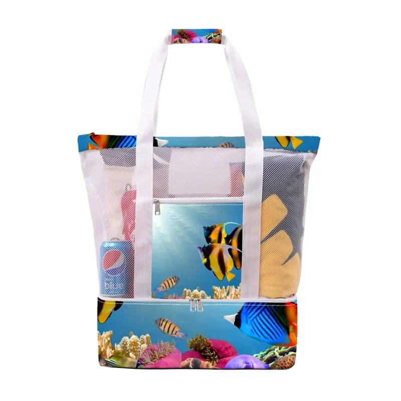 🔥 Hot sale——Beach Bliss 2-in-1 Tote & Cooler Bag🏖️