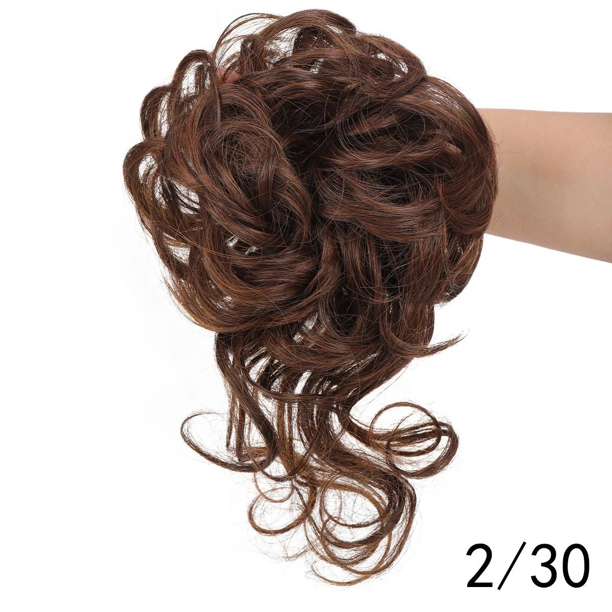 Messy Curly Hair Bun - 👍 Buy 3 Get Extra 15% OFF &  Free Shipping