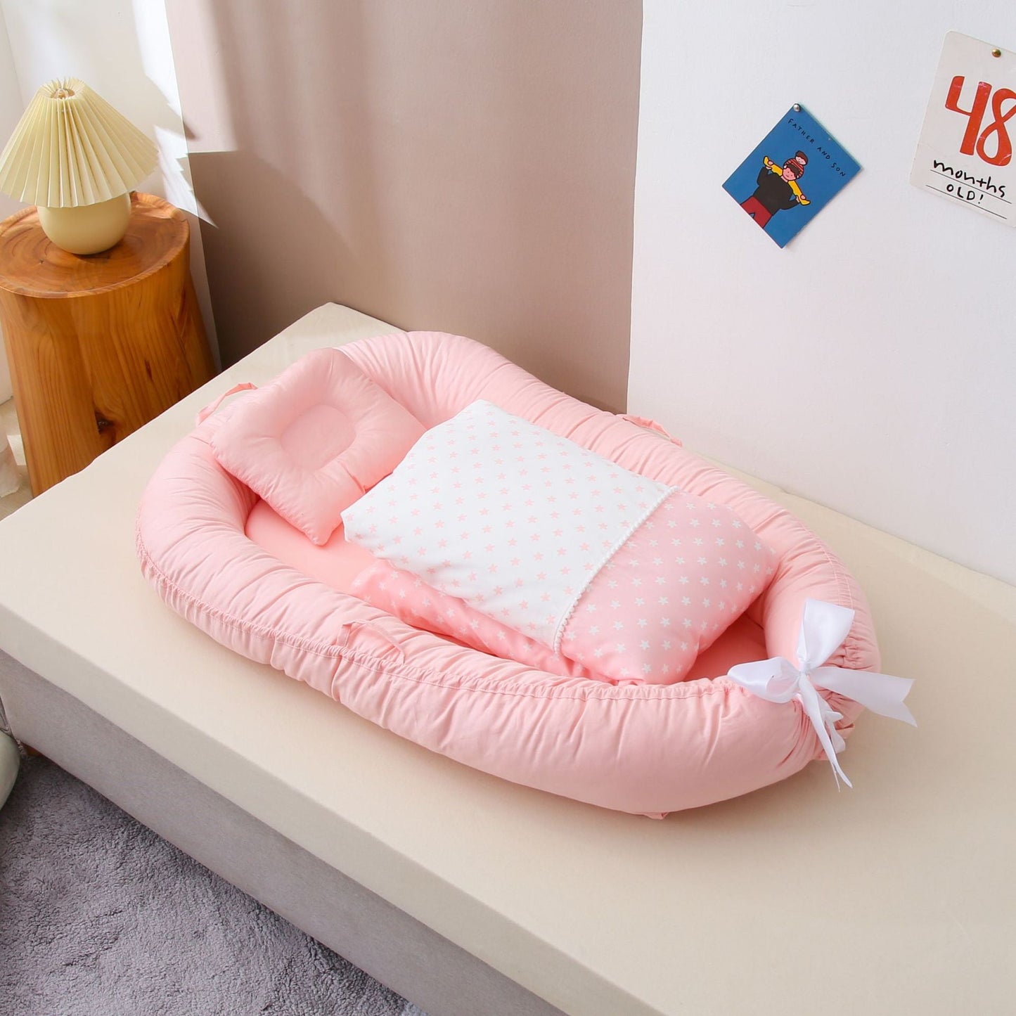 Little Onesie Premium Travel Baby Bed Set