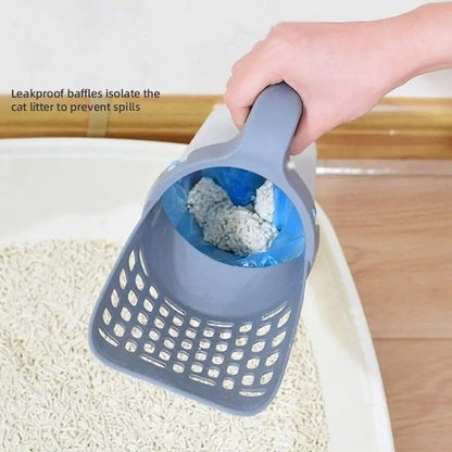 Cat Litter Scoop Integrated Detachable Deep Shovel