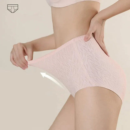 (🔥Hot Sale-47%OFF)- 🌷Fresh Seamless High Waist Hip Lifting Tummy Control Panties