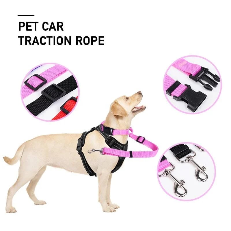 Adjustable Car Dog Leash