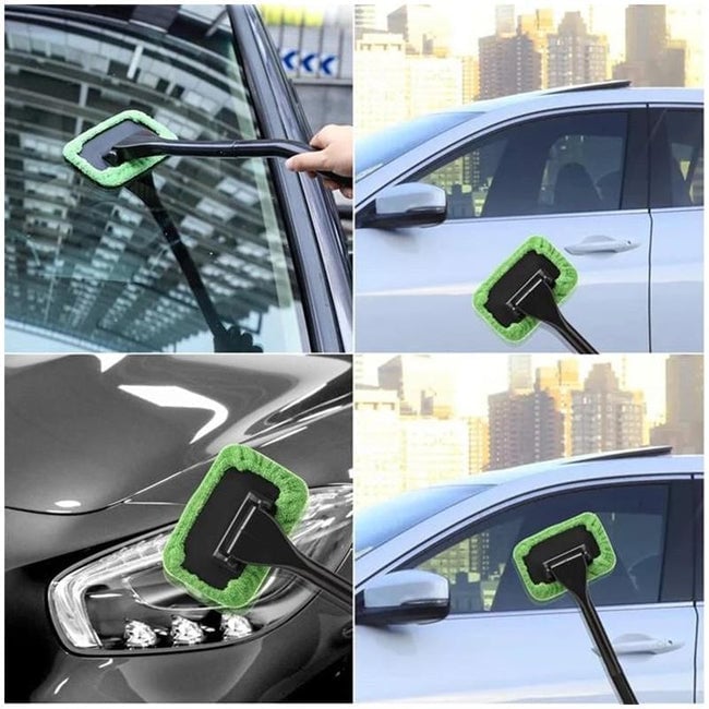 ( promotion Hot Sale-49% Off)-Microfiber Car Window Cleaner