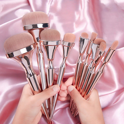 9 Pieces Make Up Brushes Tools Kit