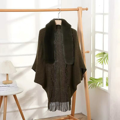 🔥Buy now and get 60% off ! 🔥Women's Knitted Thick Loose Shawl (Châle tricoté épais et lâche)