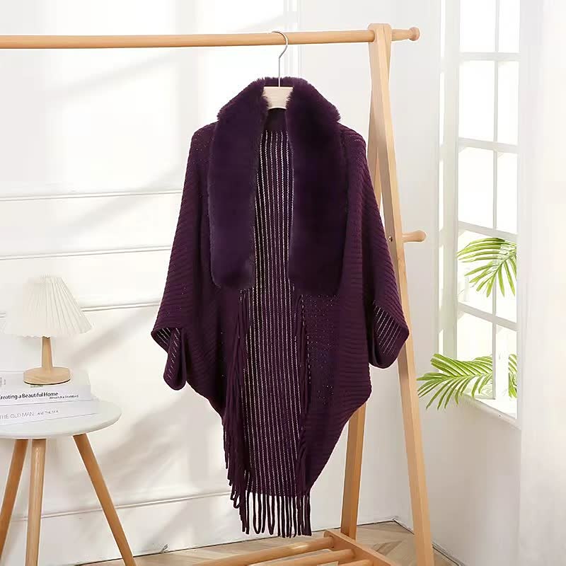 🔥Buy now and get 60% off ! 🔥Women's Knitted Thick Loose Shawl (Châle tricoté épais et lâche)