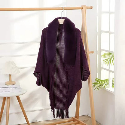 🔥Buy now and get 60% off ! 🔥Women's Knitted Thick Loose Shawl (Châle tricoté épais et lâche)